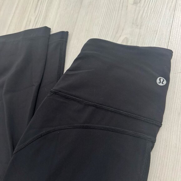 Lululemon Groove Nulu Super High-Rise Flared Pant – Black, Size 6, Worn Once - Picture 2 of 3
